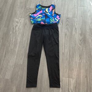 Columbia Women's Blue and Pink Camouflage Jumpsuit